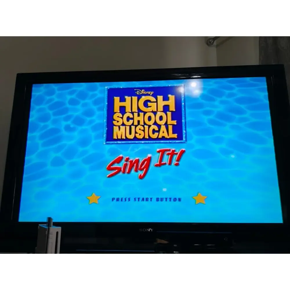 High School Musical Sing It PS2 CIB Complete w/ Manual